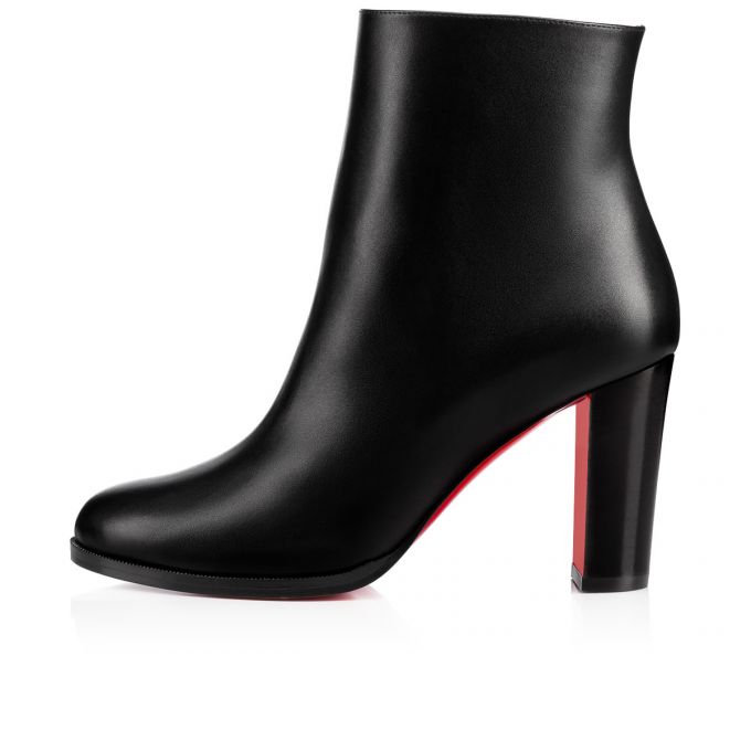 Christian Louboutin Adox 085 85 Lucido Calf Boots Ženske Čizme Crne | RS-92898