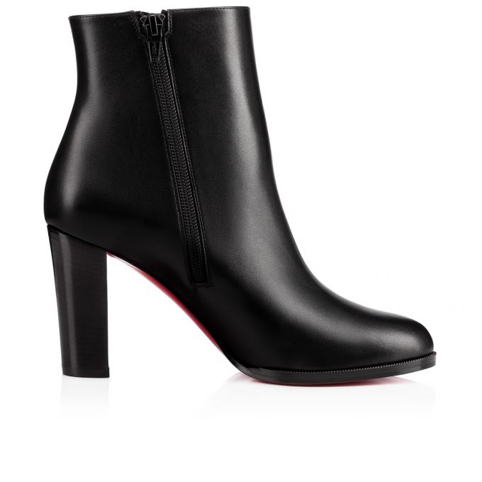 Christian Louboutin Adox 085 85 Lucido Calf Boots Ženske Čizme Crne | RS-92898