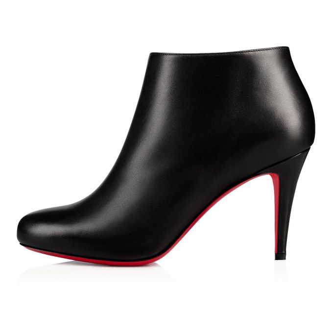 Christian Louboutin Belle 085 85 Calf Boots Ženske Čizme Crne | RS-70454