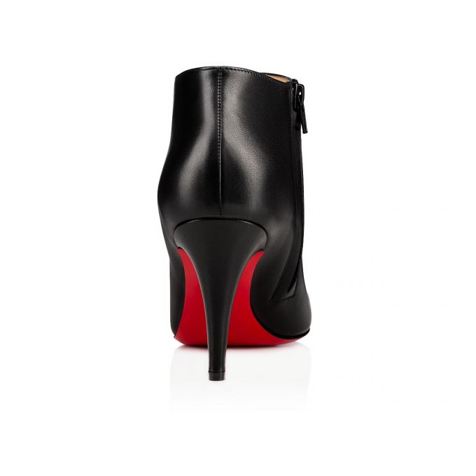 Christian Louboutin Belle 085 85 Calf Boots Ženske Čizme Crne | RS-70454