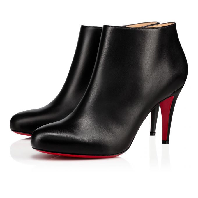 Christian Louboutin Belle 085 85 Calf Boots Ženske Čizme Crne | RS-70454