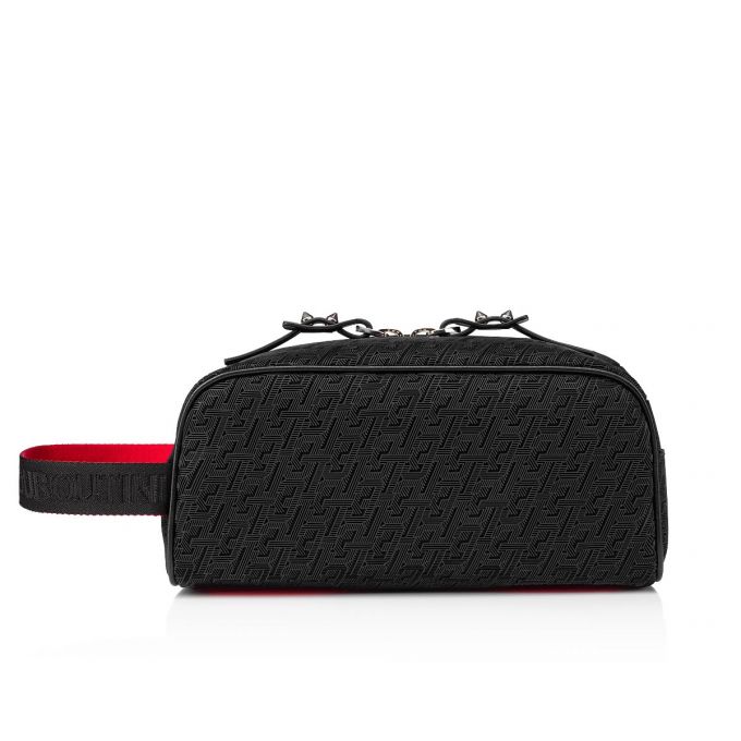 Christian Louboutin Blaster Creative Fabric Pouches Muške Pouches Crne | RS-22471