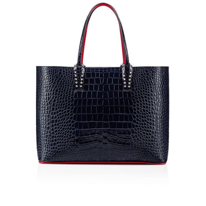 Christian Louboutin Cabata Creative Koža Tote Bags Ženske Torba Tote Plave | RS-42034