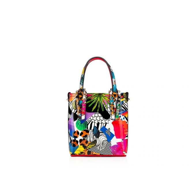 Christian Louboutin Cabata N/S Mini Creative Koža Tote Bags Ženske Torba Tote Visebojne | RS-06136