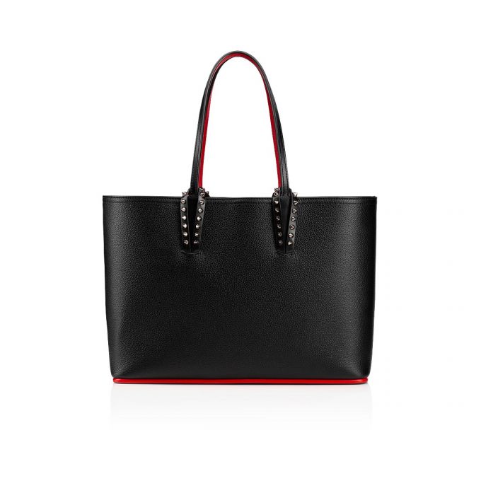 Christian Louboutin Cabata Small Calf Tote Bags Ženske Torba Tote Crne | RS-69298