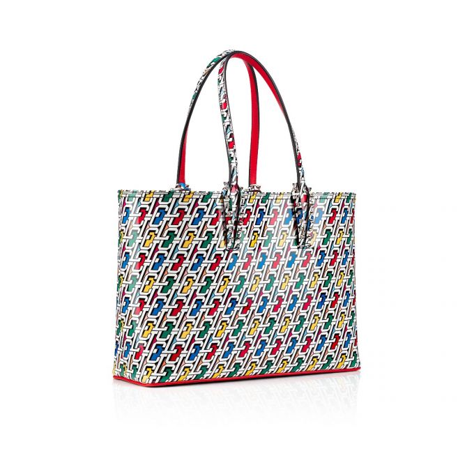 Christian Louboutin Cabata Small Creative Koža Tote Bags Ženske Torba Tote Visebojne | RS-38922