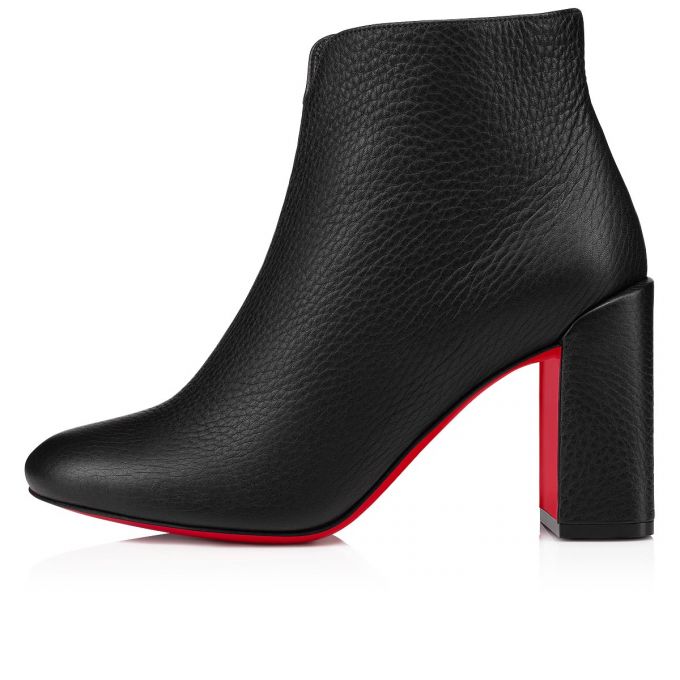 Christian Louboutin Castarika 85 Calf Boots Ženske Čizme Crne | RS-54226