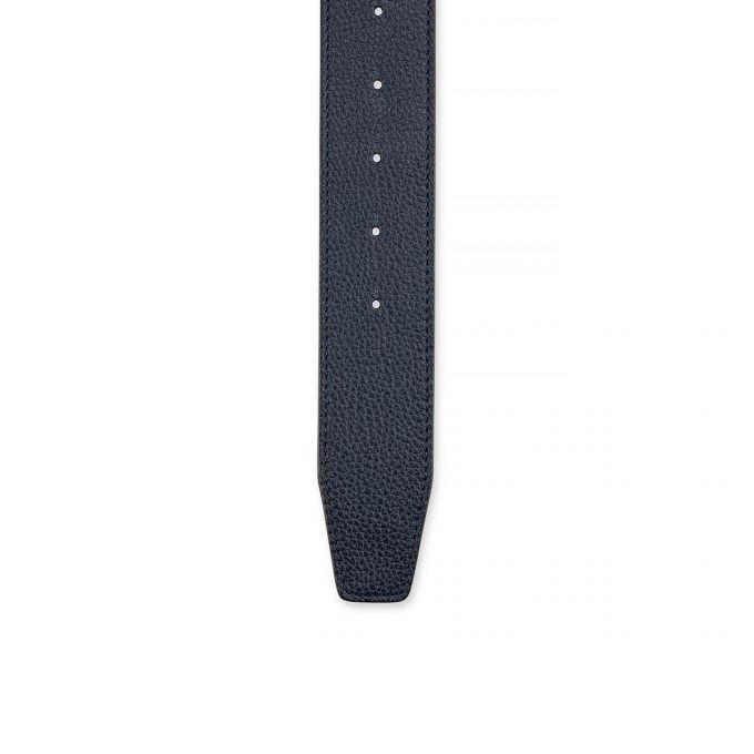 Christian Louboutin Cl Logo Belt 40 Classic Koža Belts Muške Remeni Tamnoplave Crne Srebrne | RS-14093