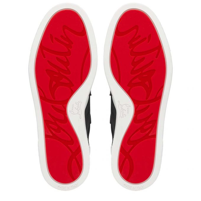 Christian Louboutin Elastikid 000 Calf Sneakers Ženske Patike Bijele Crne | RS-78715