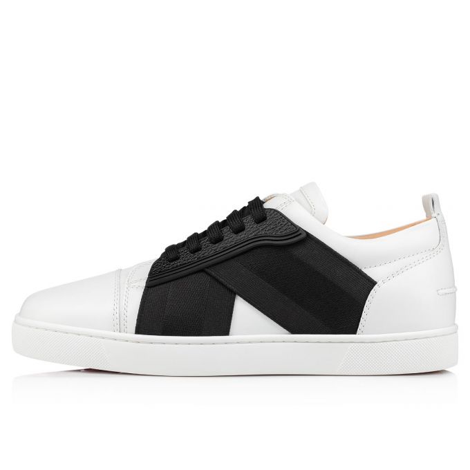 Christian Louboutin Elastikid Calf Sneakers Muške Patike Bijele | RS-43437