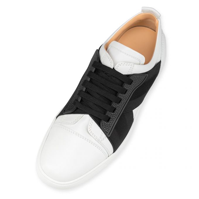 Christian Louboutin Elastikid Calf Sneakers Muške Patike Bijele | RS-43437