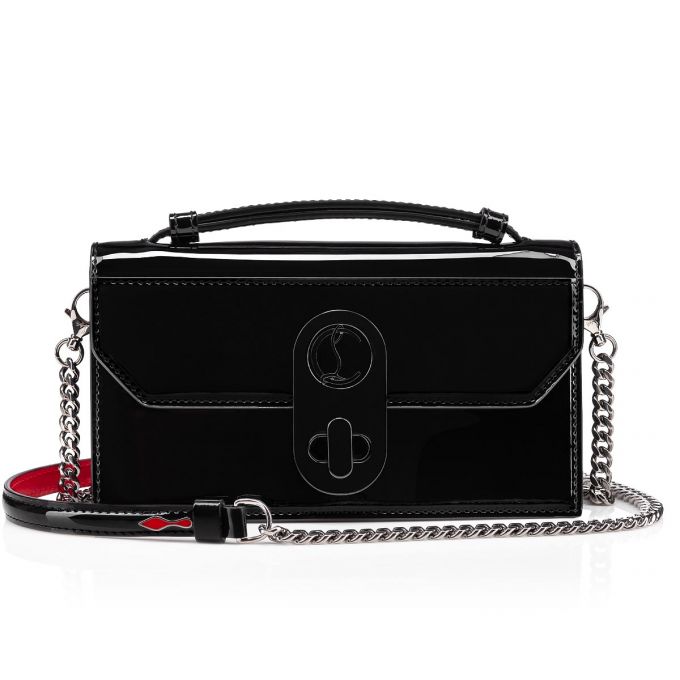 Christian Louboutin Elisa Baguette S Classic Koža Mini Bags Ženske Belt Bags & Mini Bags Crne | RS-47486