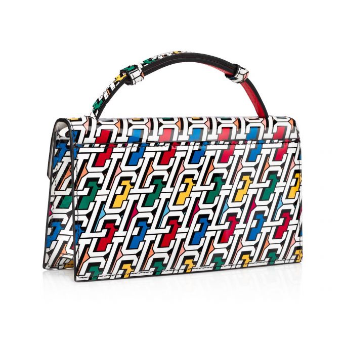 Christian Louboutin Elisa Baguette S Creative Koža Cross Body Bags Ženske Cross Body Bags Visebojne Srebrne | RS-74443