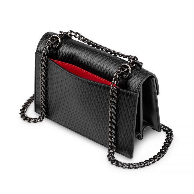 Christian Louboutin Elisa Mini Creative Koža Mini Bags Ženske Belt Bags & Mini Bags Crne | RS-50498