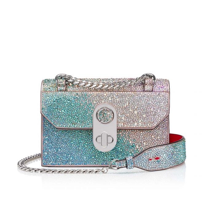 Christian Louboutin Elisa Mini Strass Cross Body Bags Ženske Cross Body Bags Roze Bijele Visebojne Srebrne | RS-00251