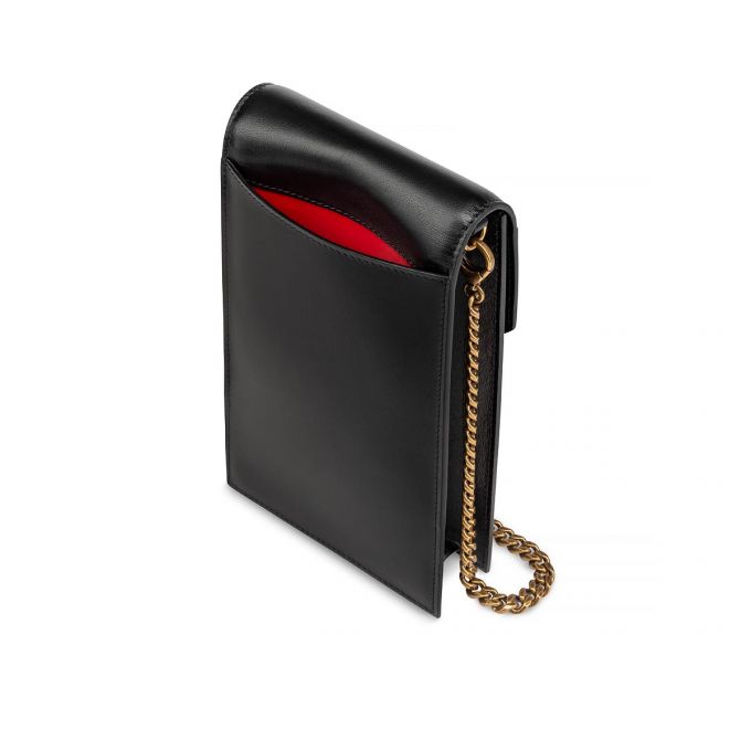 Christian Louboutin Elisa Ph Pouch Classic Koža Pouches Ženske Pouches Crne | RS-64579