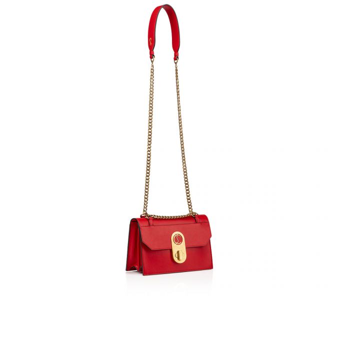 Christian Louboutin Elisa Small Classic Koža Cross Body Bags Ženske Cross Body Bags Crvene | RS-61712