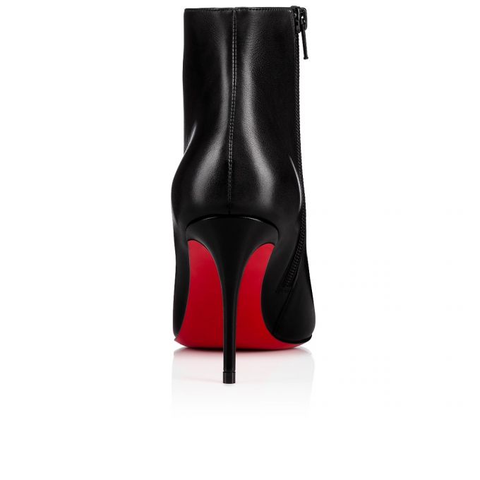 Christian Louboutin Eloise Booty 085 85 Calf Boots Ženske Čizme Crne | RS-90041