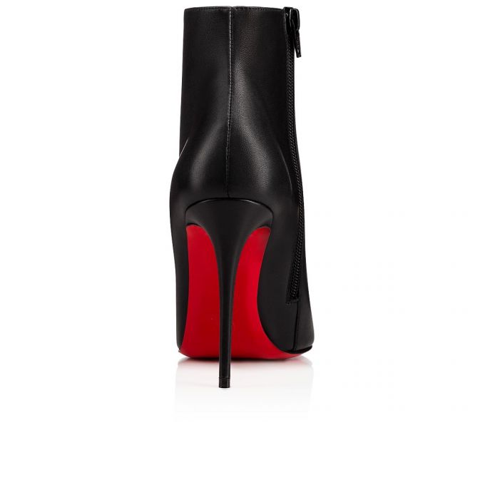 Christian Louboutin Eloise Booty 100 100 Calf Boots Ženske Čizme Crne | RS-07405