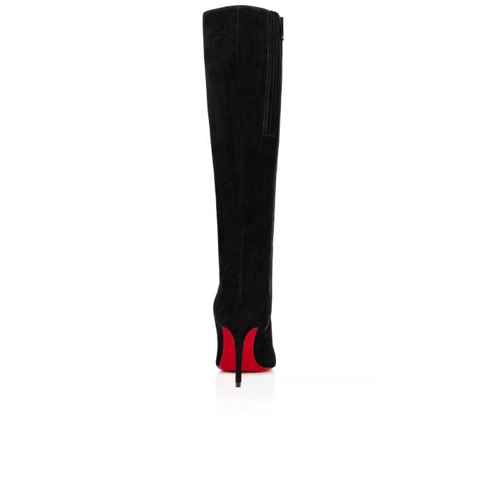 Christian Louboutin Eloise Botta 085 85 Veau Velours Boots Ženske Čizme Crne | RS-05138