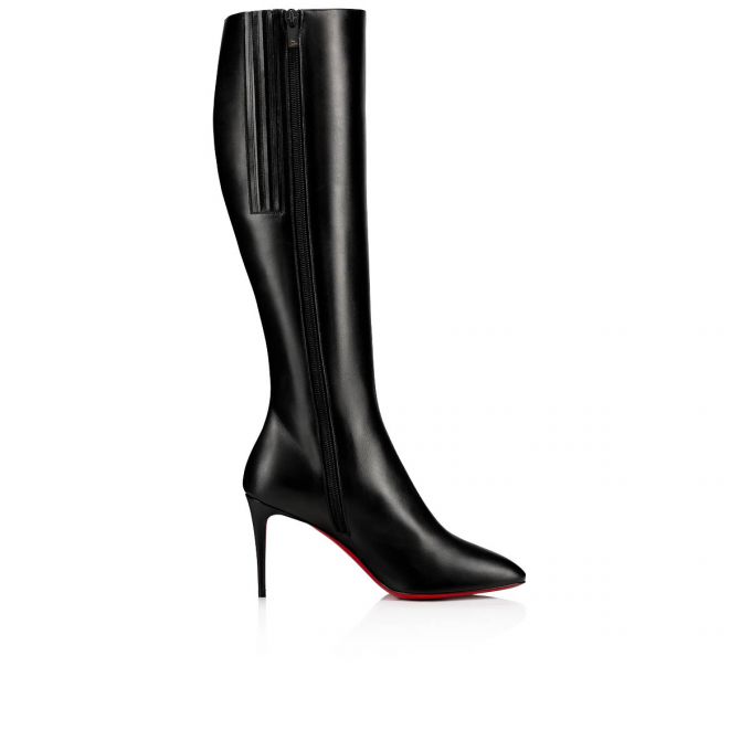 Christian Louboutin Eloise Botta 085 85 Calf Boots Ženske Čizme Crne | RS-91370