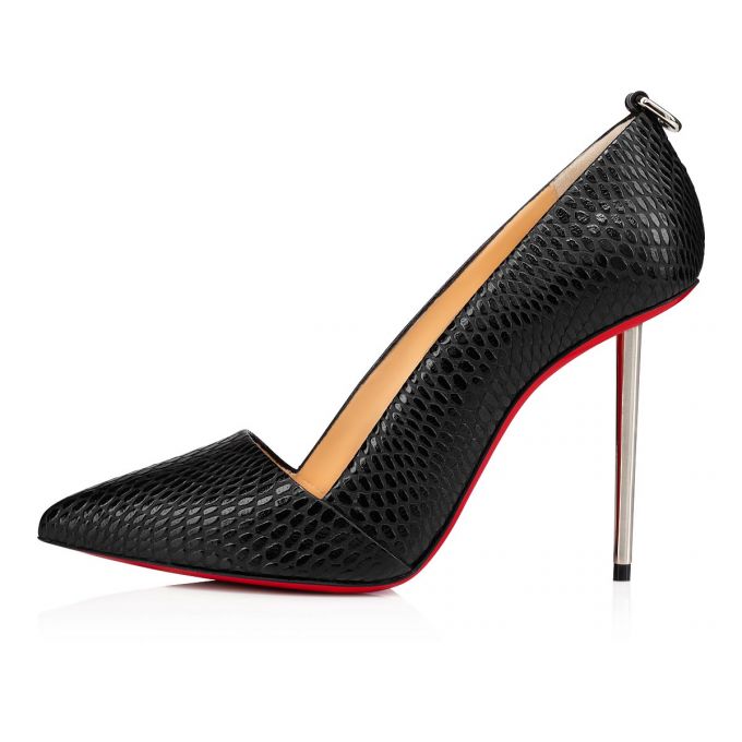 Christian Louboutin Epic Et Pointe 100 Calf Pumps Ženske Pumps Crne | RS-50776