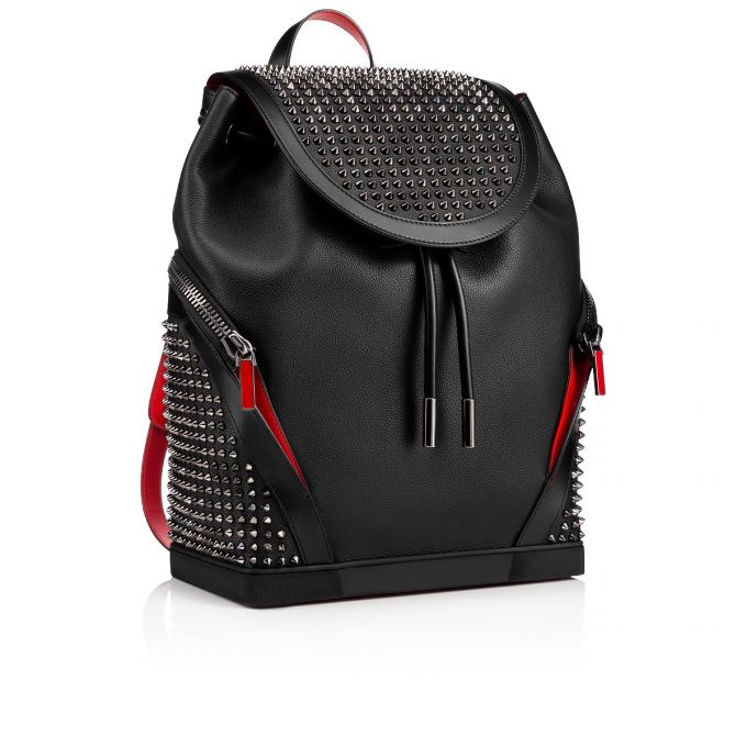 Christian Louboutin Explorafunk Calfskin Backpack Muške Ruksak Crne Visebojne | RS-42761