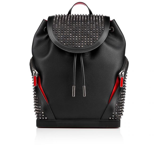 Christian Louboutin Explorafunk Calfskin Backpack Muške Ruksak Crne Visebojne | RS-42761