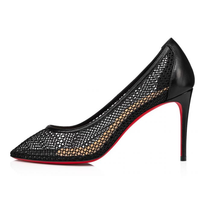 Christian Louboutin Filomena 85 Lace Pumps Ženske Pumps Crne | RS-74957