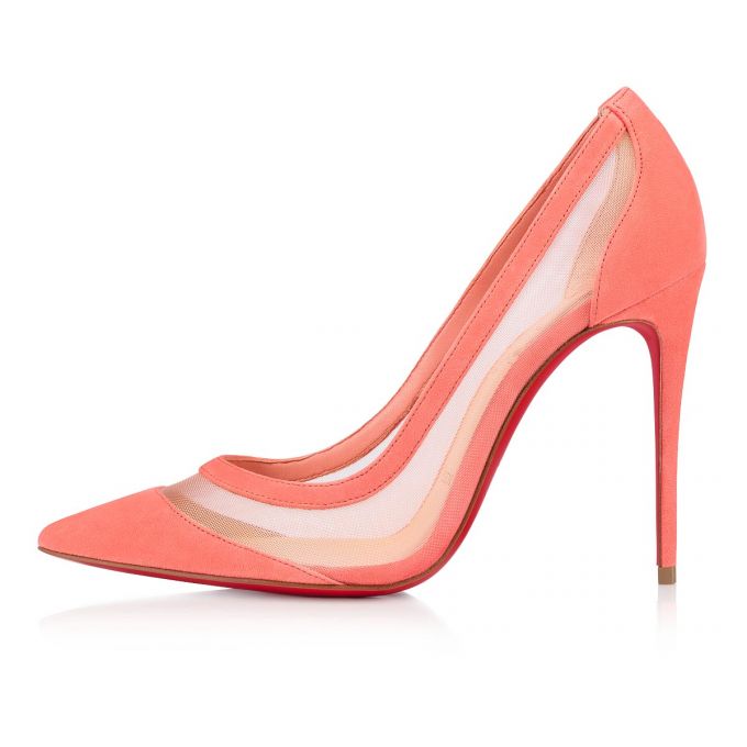 Christian Louboutin Galativi 100 Fabric Pumps Ženske Pumps Roze | RS-76492