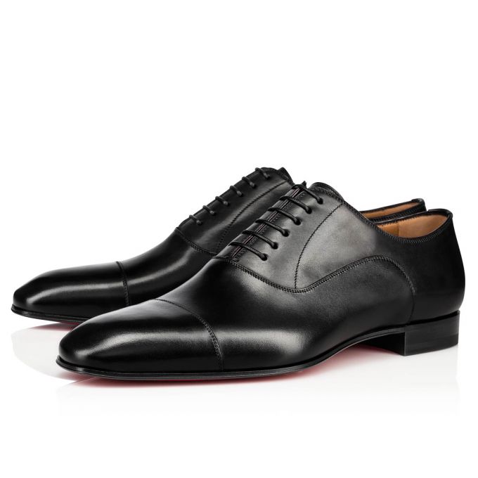 Christian Louboutin Greggo 000 Calf Oxford Muške Oxfords Shoes Crne | RS-22039