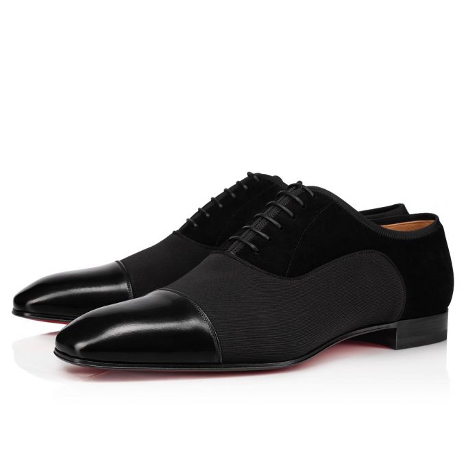 Christian Louboutin Greggo Calf Oxford Muške Oxfords Shoes Crne | RS-34399