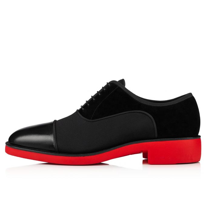 Christian Louboutin Greggo Rxl Calf Oxford Muške Oxfords Shoes Crne | RS-98644