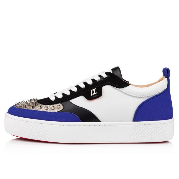 Christian Louboutin Happyrui Spikes Calf Sneakers Muške Patike Visebojne | RS-09202