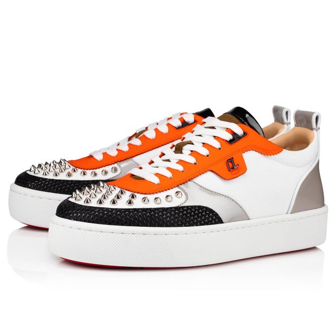 Christian Louboutin Happyrui Spikes Creative Koža Sneakers Muške Patike Visebojne | RS-36040