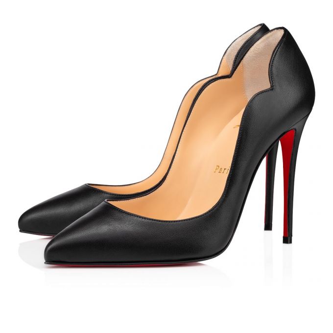 Christian Louboutin Hot Chick 100 Nappa Pumps Ženske Pumps Crne | RS-40802