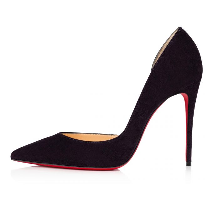 Christian Louboutin Iriza 100 100 Veau Velours Pumps Ženske Pumps Plave | RS-00634