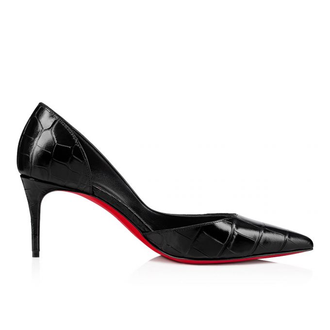 Christian Louboutin Iriza 70 Calf Pumps Ženske Pumps Crne | RS-62784