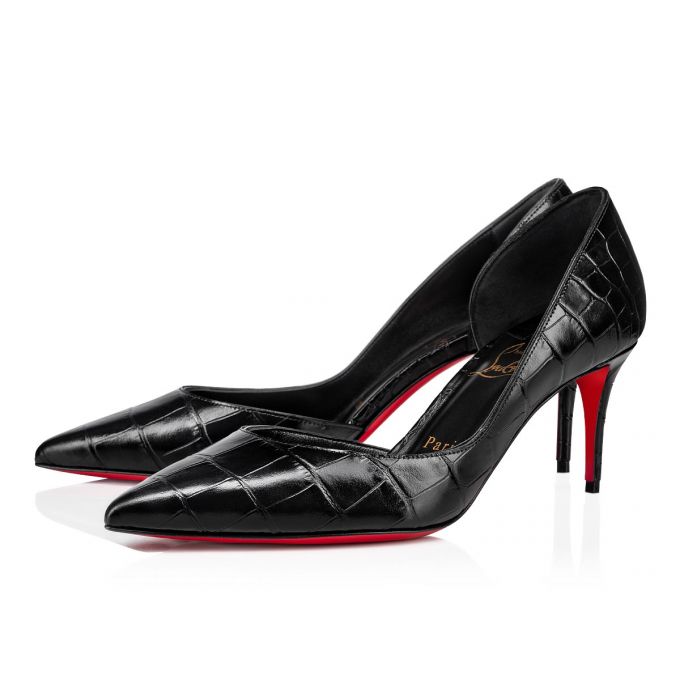 Christian Louboutin Iriza 70 Calf Pumps Ženske Pumps Crne | RS-62784