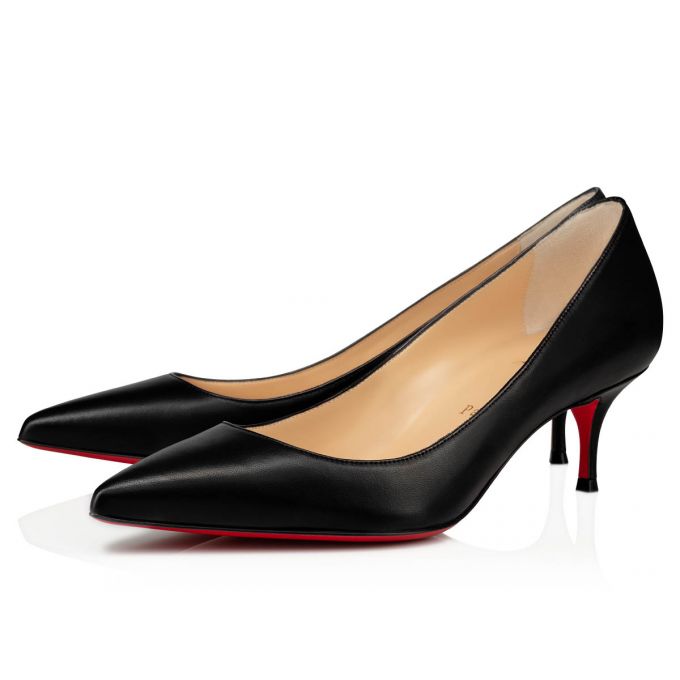 Christian Louboutin Kate 055 55 Nappa Pumps Ženske Pumps Crne | RS-51234