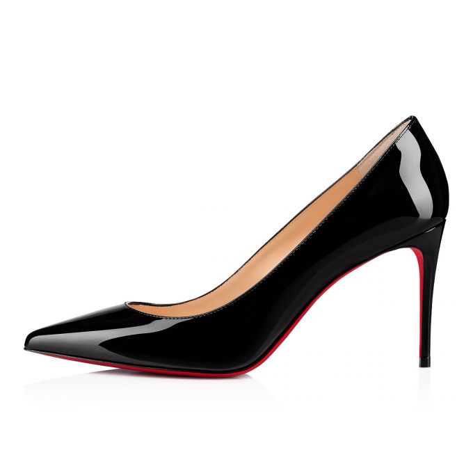 Christian Louboutin Kate 085 85 Patent Pumps Ženske Pumps Crne | RS-33489