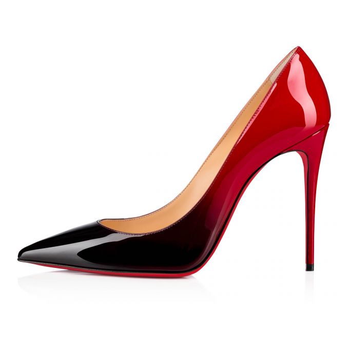 Christian Louboutin Kate 100 100 Patent Pumps Ženske Pumps Crne Crvene | RS-38569