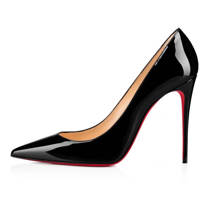 Christian Louboutin Kate 100 100 Patent Pumps Ženske Pumps Crne | RS-98906