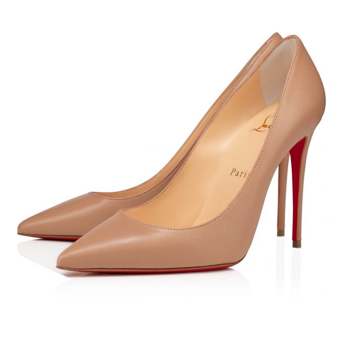 Christian Louboutin Kate 100 Nappa Pumps Ženske Pumps Bež | RS-26054