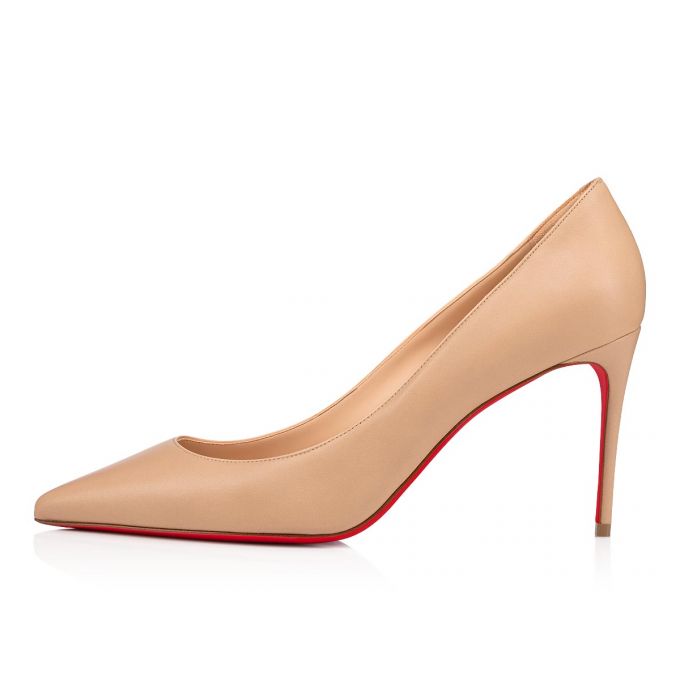 Christian Louboutin Kate 85 1/Lin 1 Nappa Pumps Ženske Pumps Bež | RS-18246