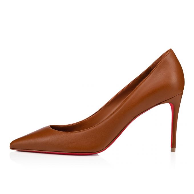 Christian Louboutin Kate 85 5/Lin 5 Nappa Pumps Ženske Pumps Smeđe | RS-42528