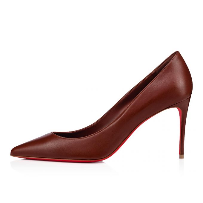 Christian Louboutin Kate 85 8/Lin 8 Nappa Pumps Ženske Pumps Smeđe | RS-65969