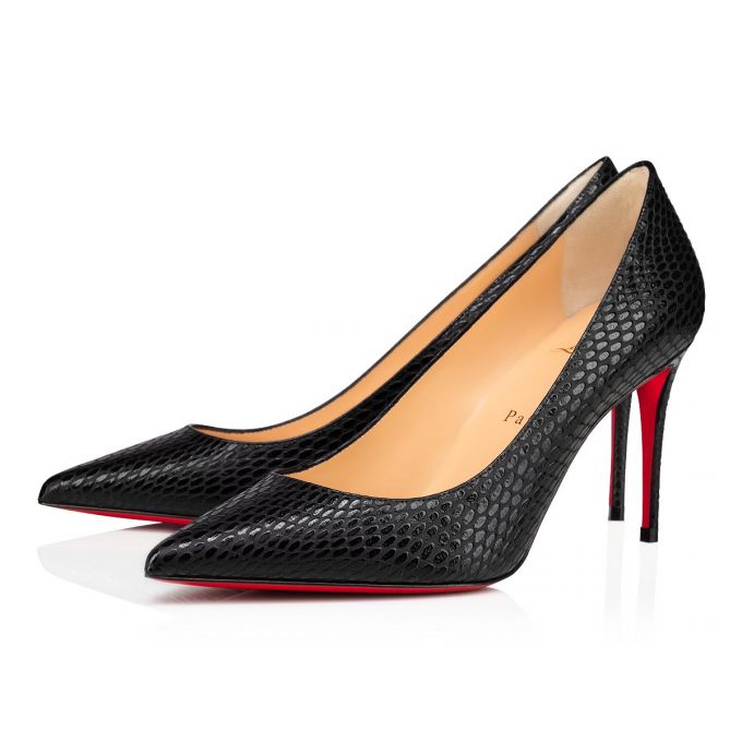 Christian Louboutin Kate 85 Calf Pumps Ženske Pumps Crne | RS-34658