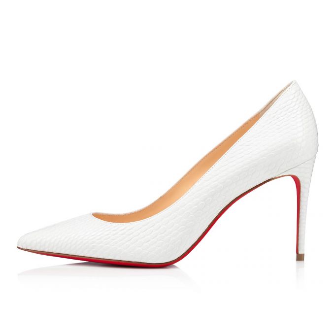 Christian Louboutin Kate 85 Calf Pumps Ženske Pumps Bijele | RS-75969