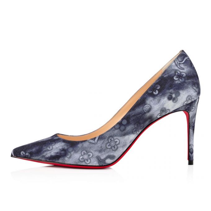 Christian Louboutin Kate 85 Cotton Pumps Ženske Pumps Visebojne | RS-94410